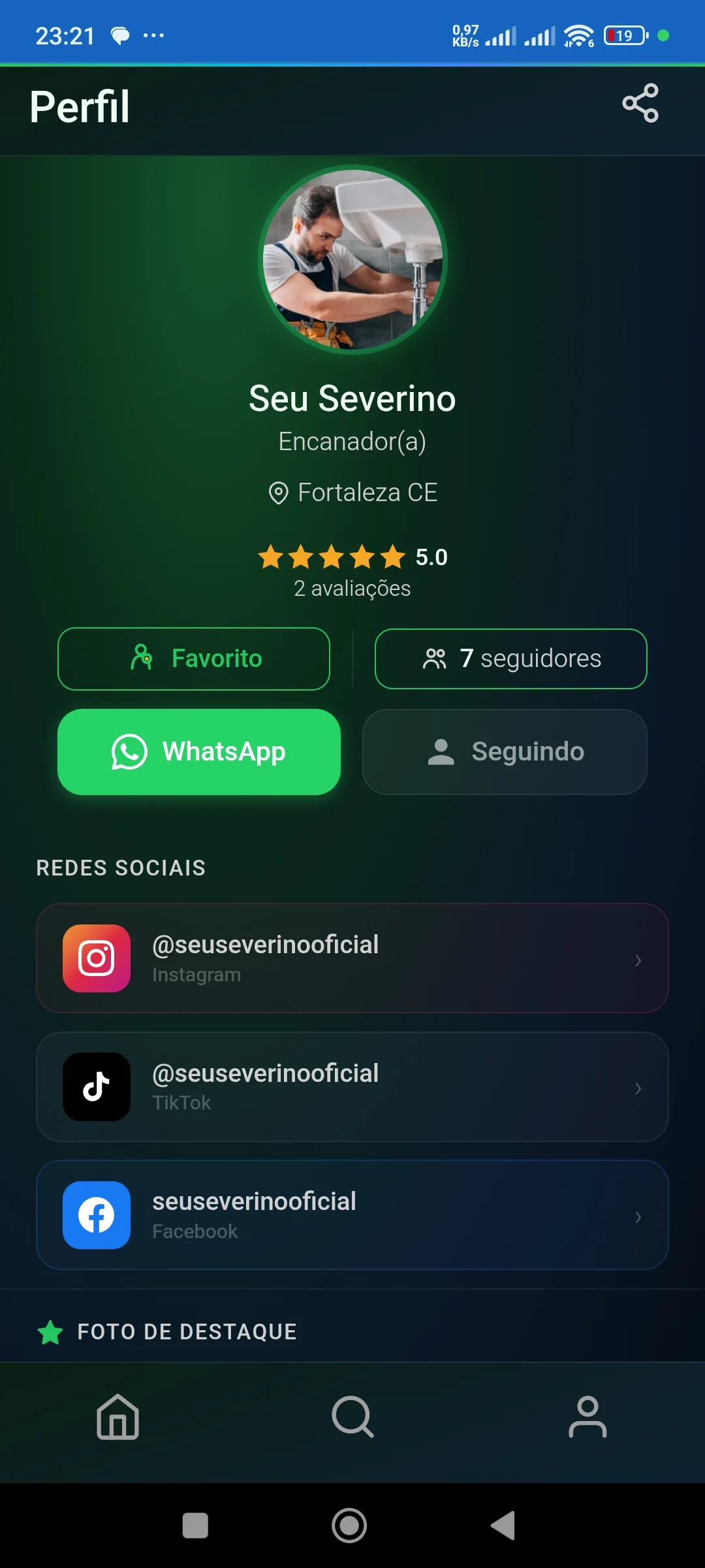 Avaliações